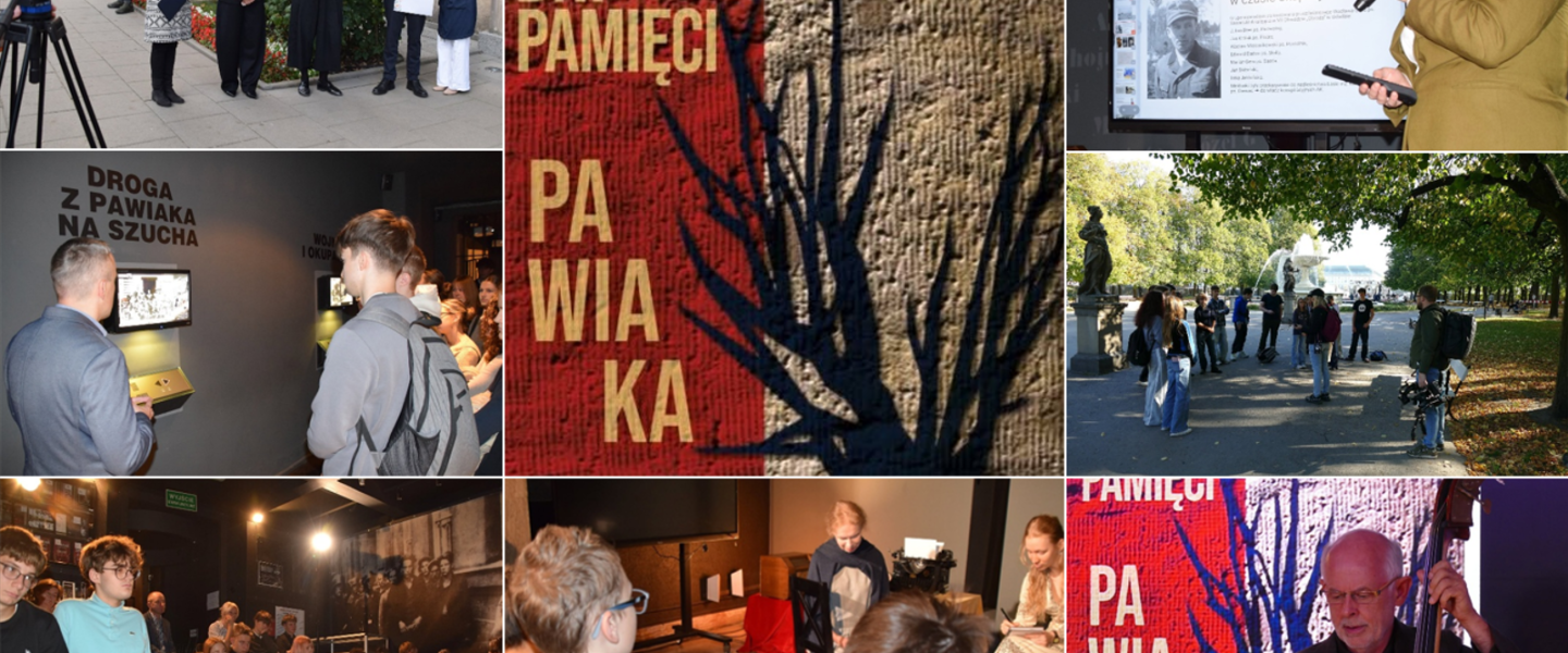 Dziękujemy Autorom i Uczestnikom przedsięwzięć zorganizowanych podczas Dni Pamięci Pawiaka…
